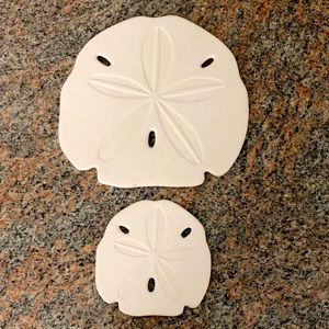 2pc Sand Dollar DECOR